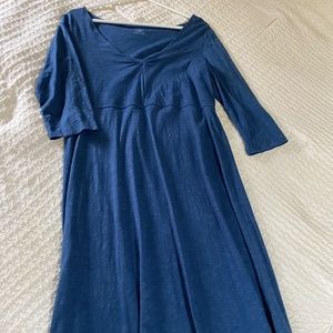 Horny Toad blue dress size large